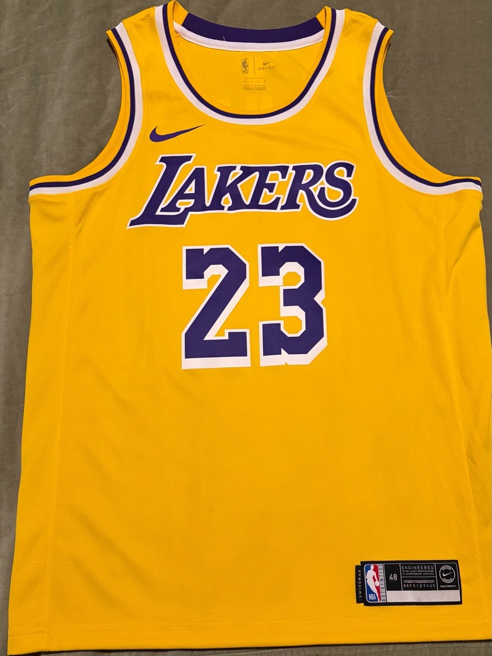 Men’s Nike LeBron James #23 Basketball Jersey